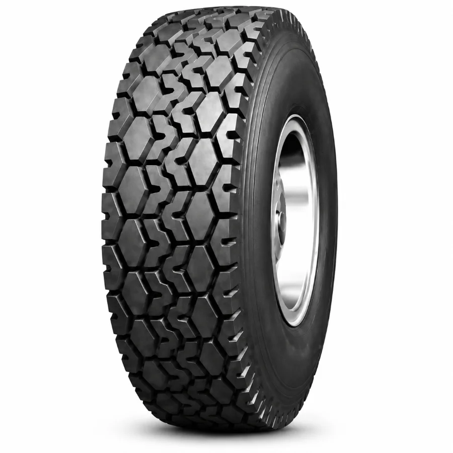 Radial E-2 Mixed-Service Transport Tyre three-quarter