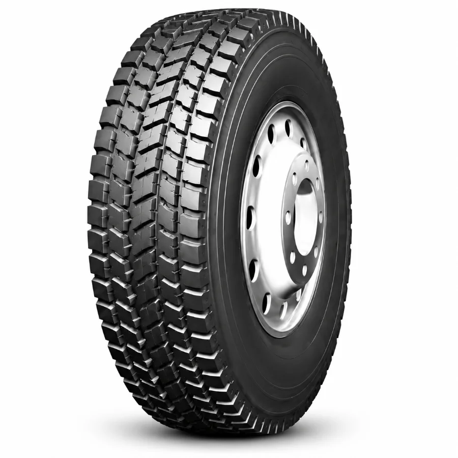 Radial E-2 On/Off-Road Transport Tyre three-quarter
