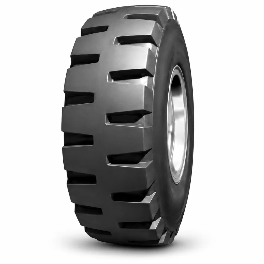 Radial L-5 Rock Service Tyre three-quarter
