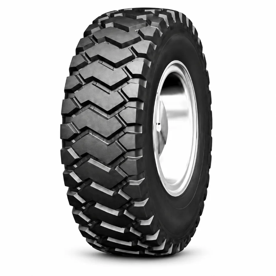 Radial E-4 Loader & Mining Tyre three-quarter